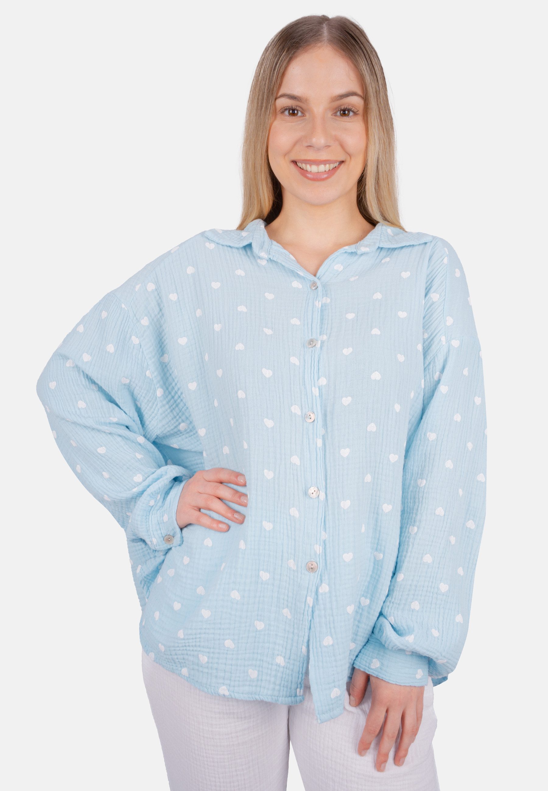 Seasons of April Hemdbluse LIYA MUSSELIN günstig online kaufen