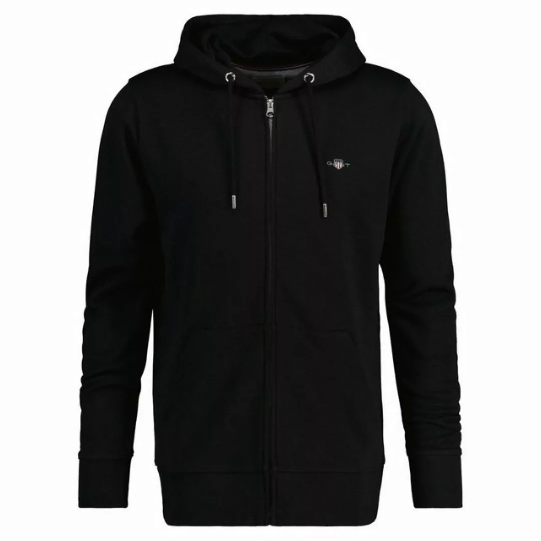 Gant Kapuzensweatjacke "REG SHIELD FULL ZIP HOODIE", mit Logostickerei auf günstig online kaufen