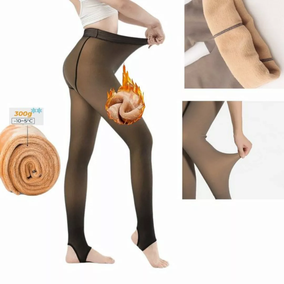 HEAT BOOSTER Thermoleggings HEAT BOOSTER Damen Fleece Winter Thermo Legging günstig online kaufen