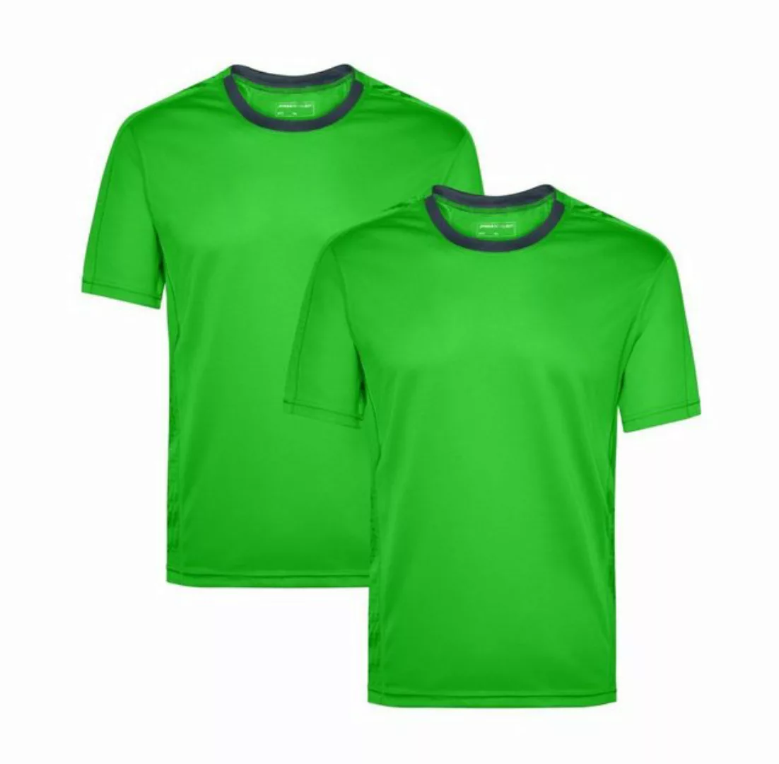 James & Nicholson Laufshirt Doppelpack Herren Kurzarm Laufshirt Running T-S günstig online kaufen