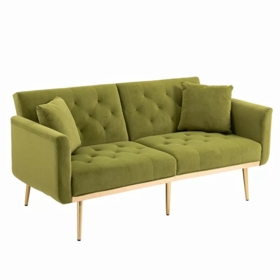 MODFU Sofa Akzentsofa, Loveseat-Sofa mit Metallfüßen Schlafsofa, 65.35*30.7 günstig online kaufen