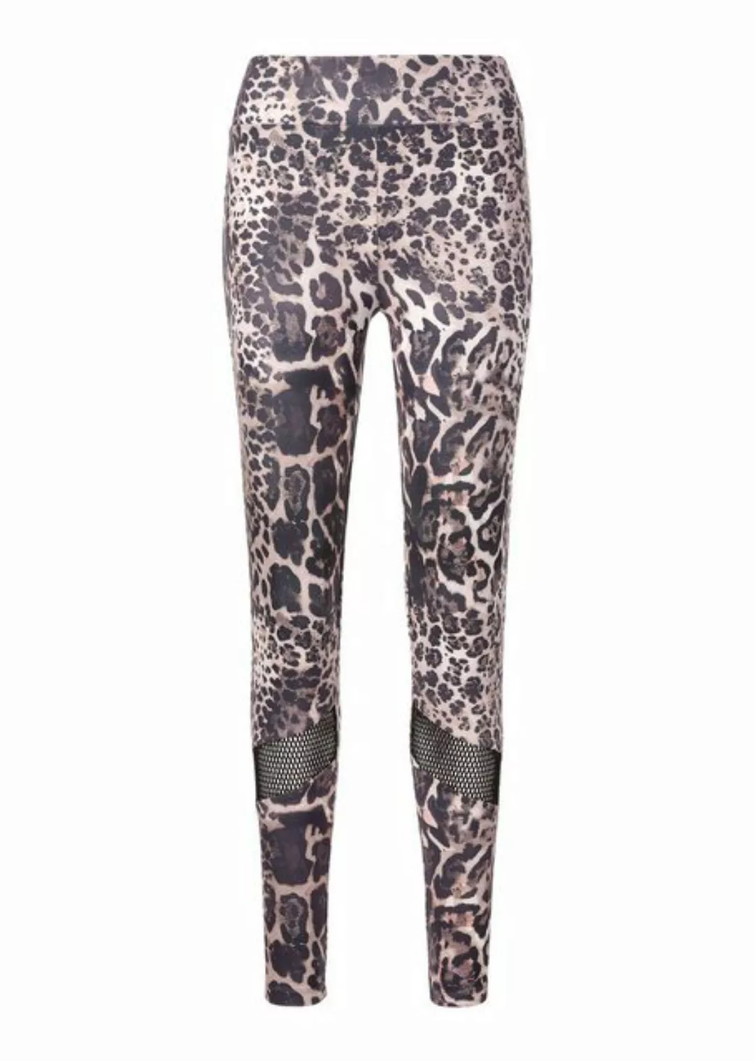 MADELEINE Leggings Leggings mit Leo-Print und Mesheinsätzen günstig online kaufen