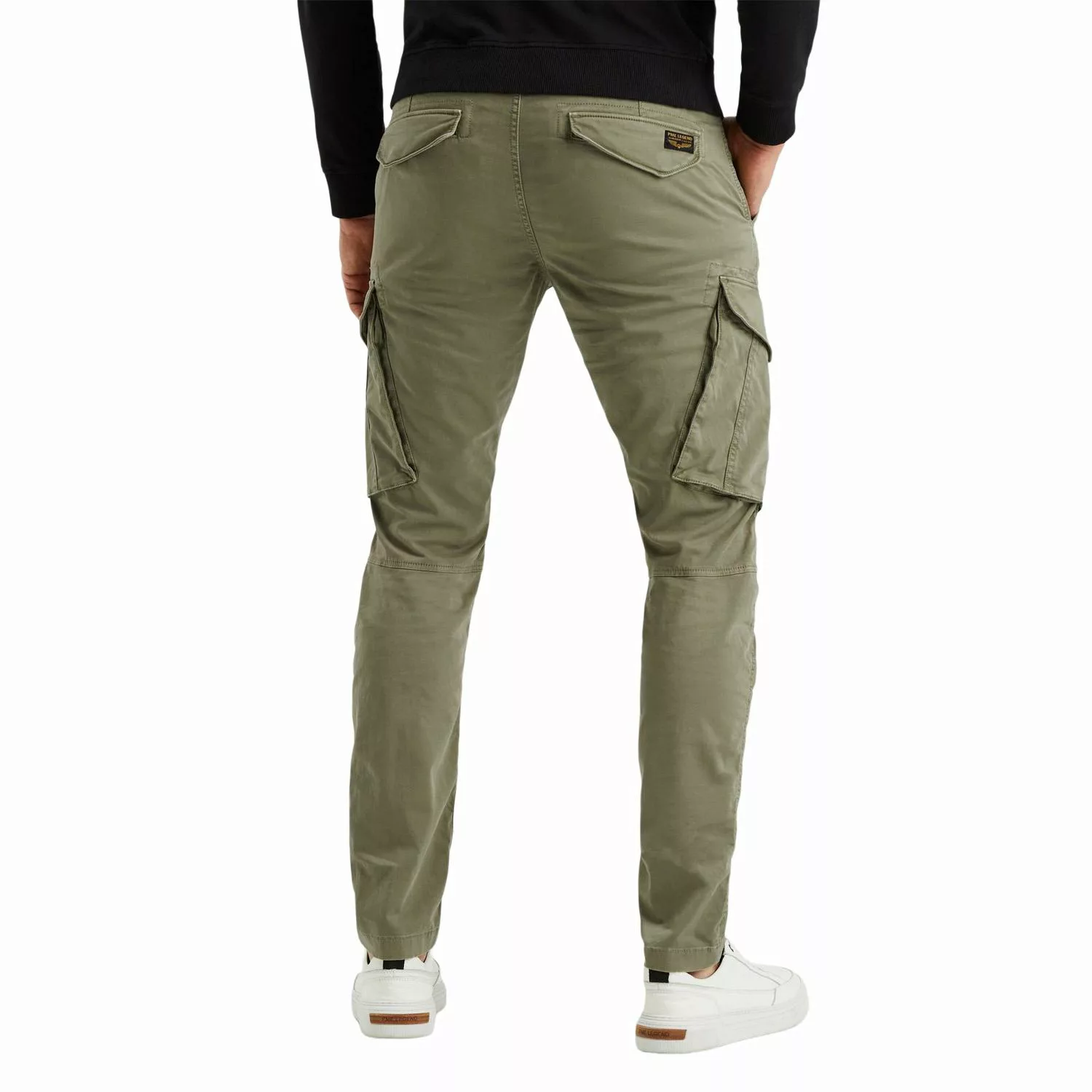 PME Legend Herren Cargohose NORDROP - Tapered Fit - Grau Blau Grün günstig online kaufen