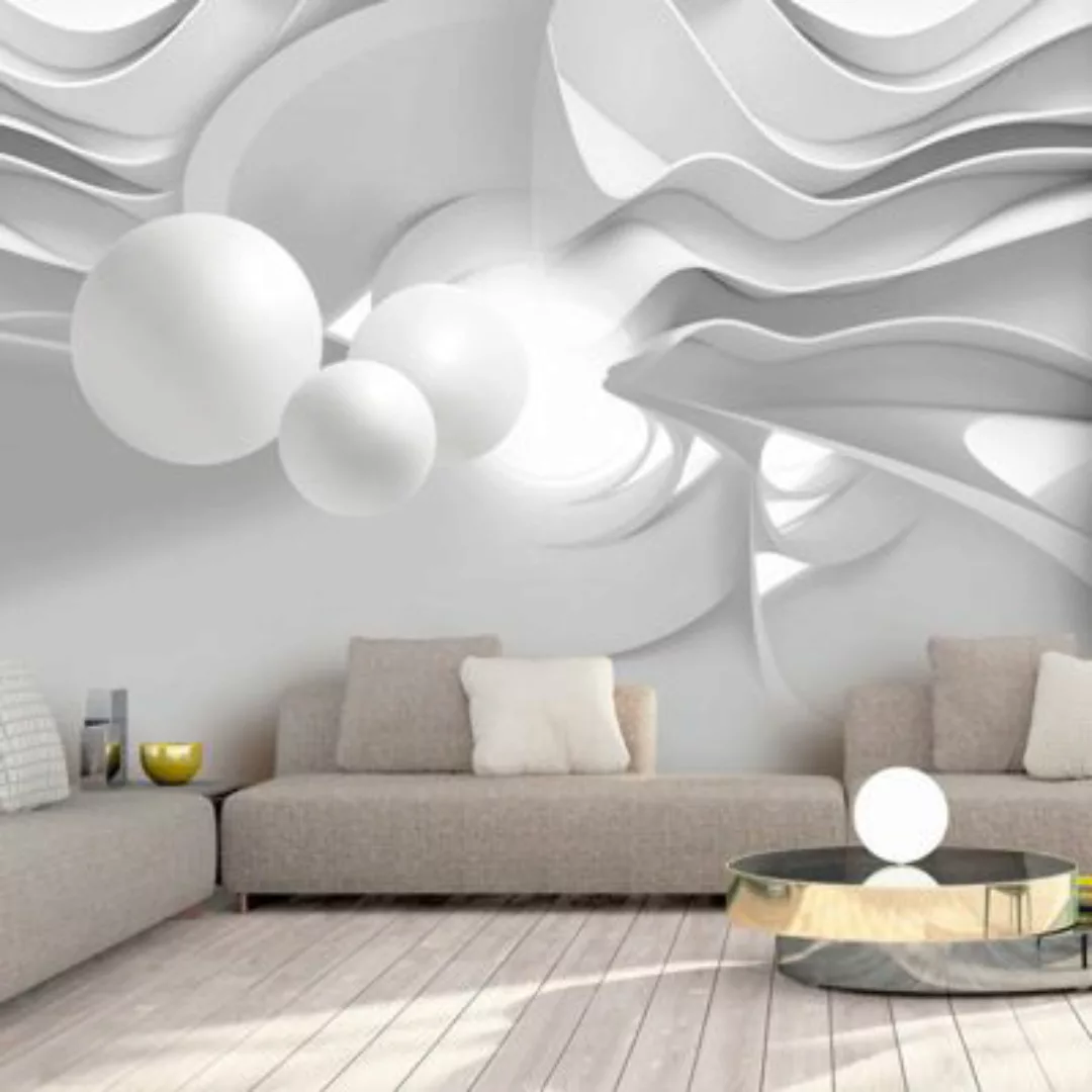 artgeist Fototapete White Corridors grau/weiß Gr. 200 x 140 günstig online kaufen