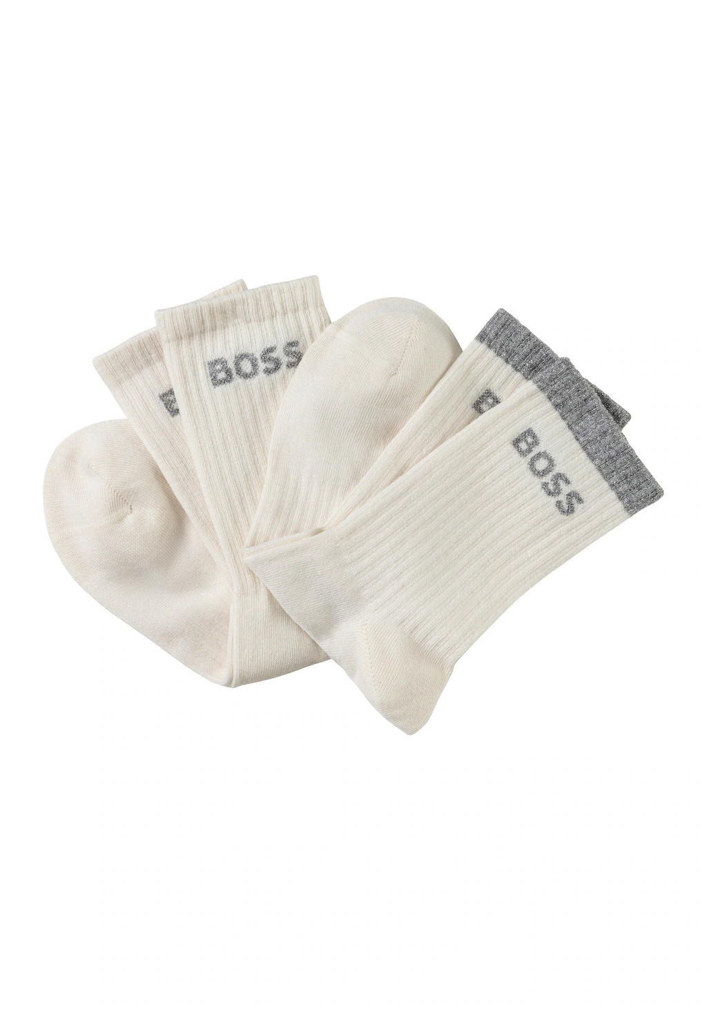 BOSS Freizeitsocken "2PQS Gift Lurex CC W", (2 Paar) günstig online kaufen