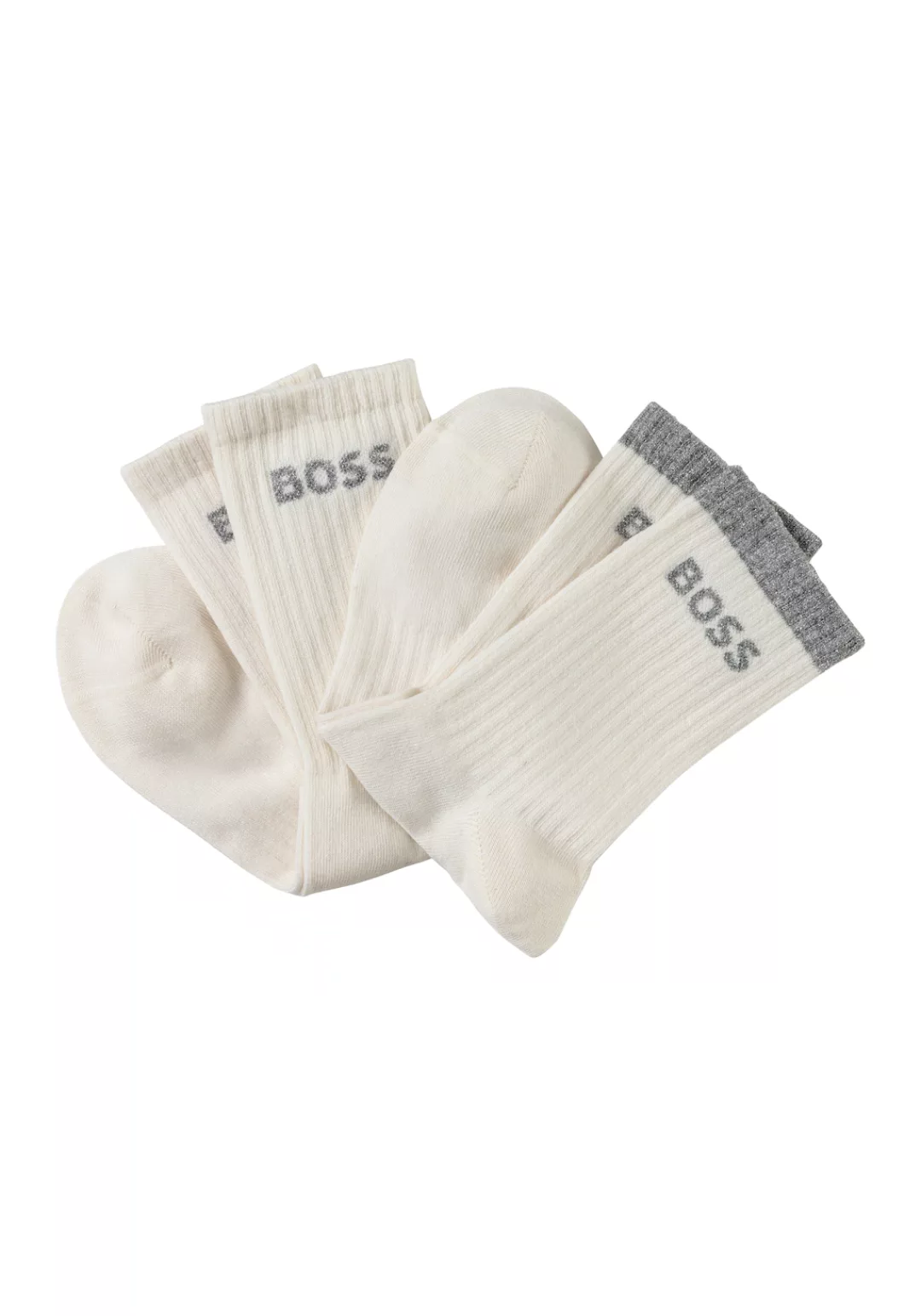 BOSS Freizeitsocken "2PQS Gift Lurex CC W", (2 Paar) günstig online kaufen