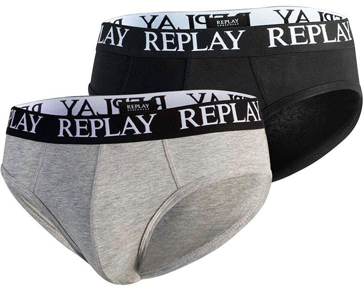 Replay Slip SLIP Basic Cuff Logo günstig online kaufen