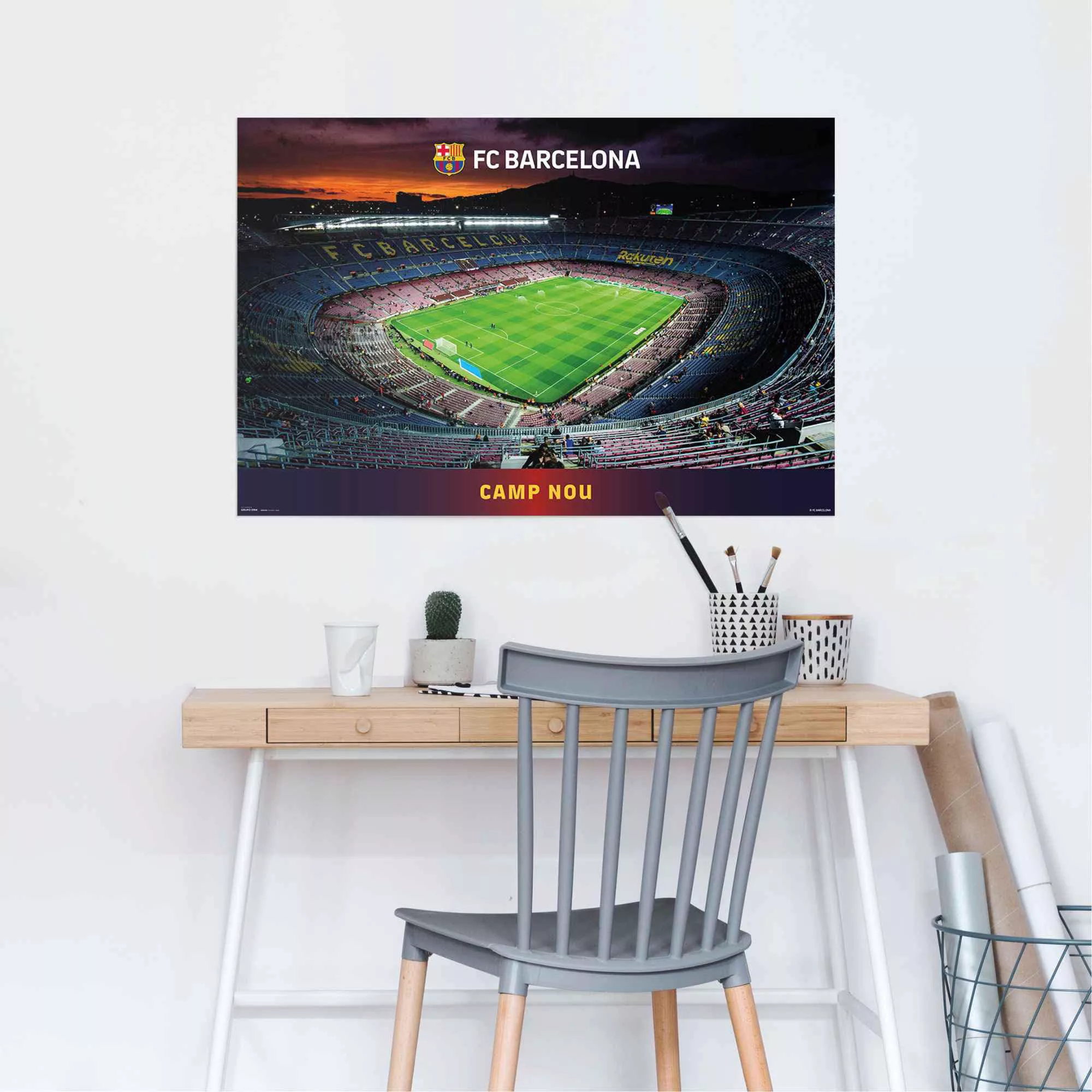 Reinders! Poster »Barcelona - Camp Nou Fußball - Stadion - Spanien«, (1 St. günstig online kaufen