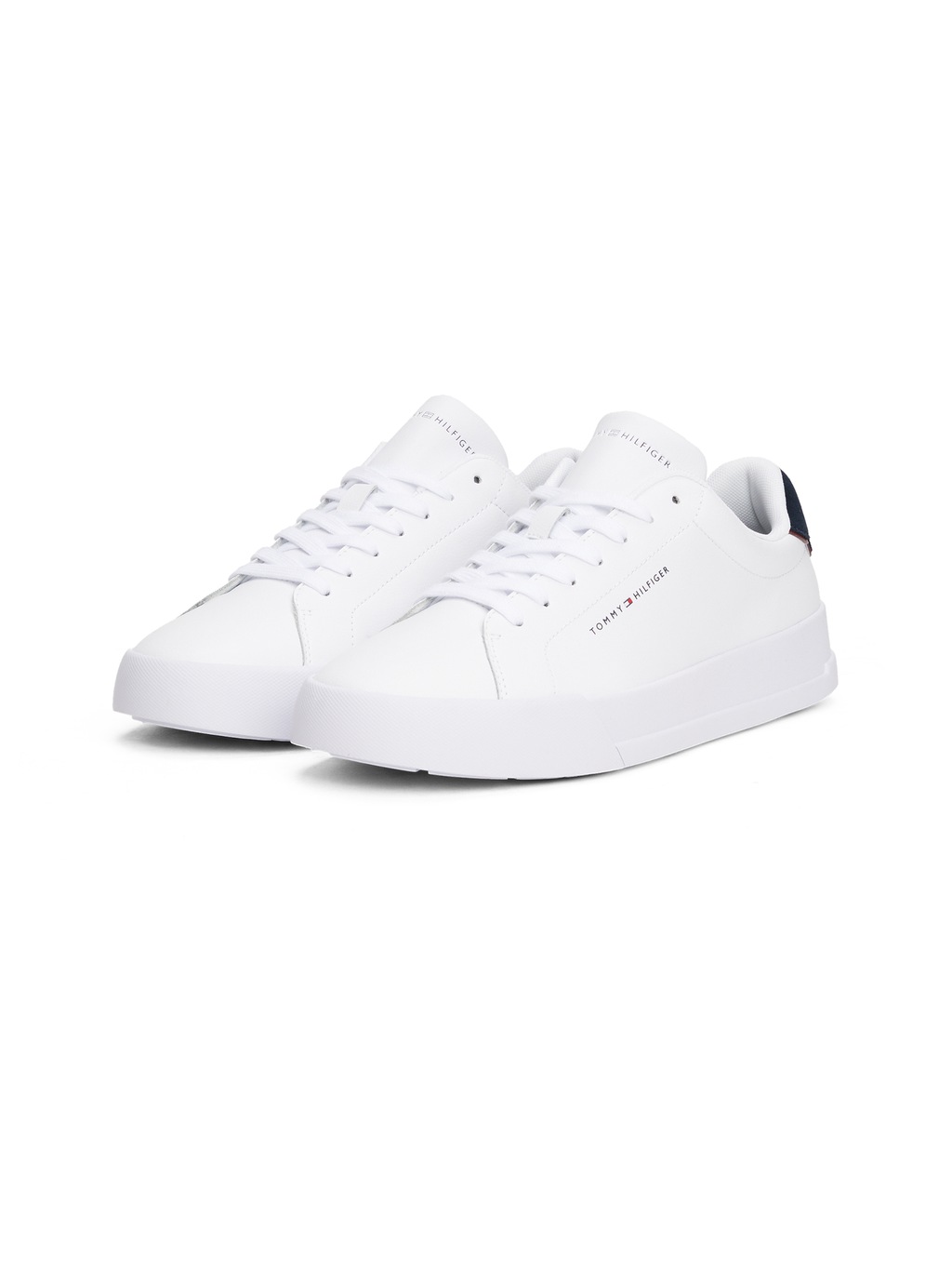 Tommy Hilfiger Sneaker "TH COURT LTH DETAIL ESS", Freizeitschuh, Halbschuh, günstig online kaufen