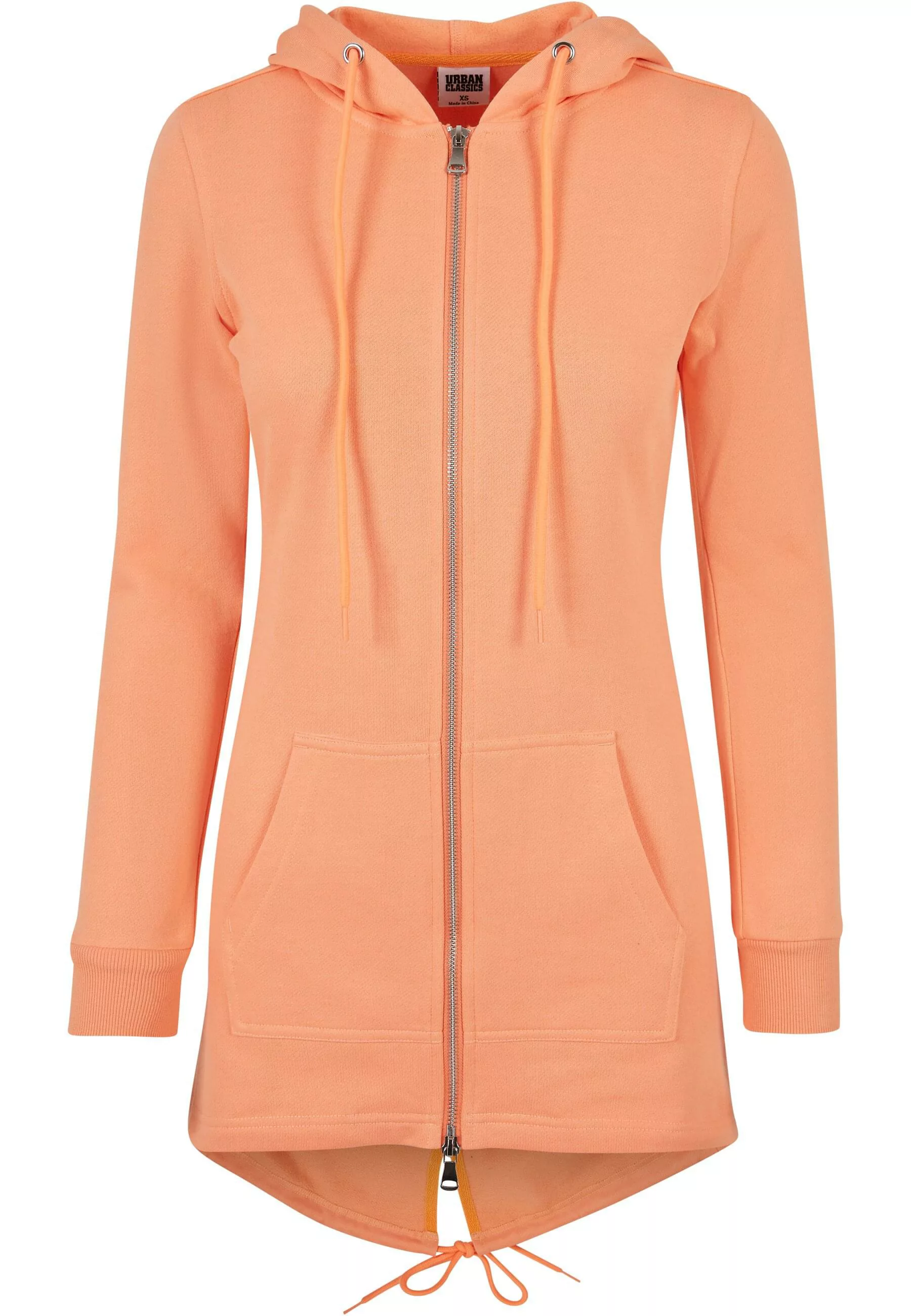 URBAN CLASSICS Sweatjacke "Urban Classics Damen Ladies Sweat" günstig online kaufen