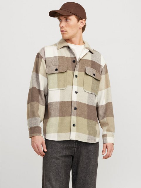 Jack & Jones Langarmhemd JJEBRADLEY OLLIE OVERSHIRT LS NOOS mit Brusttasche günstig online kaufen