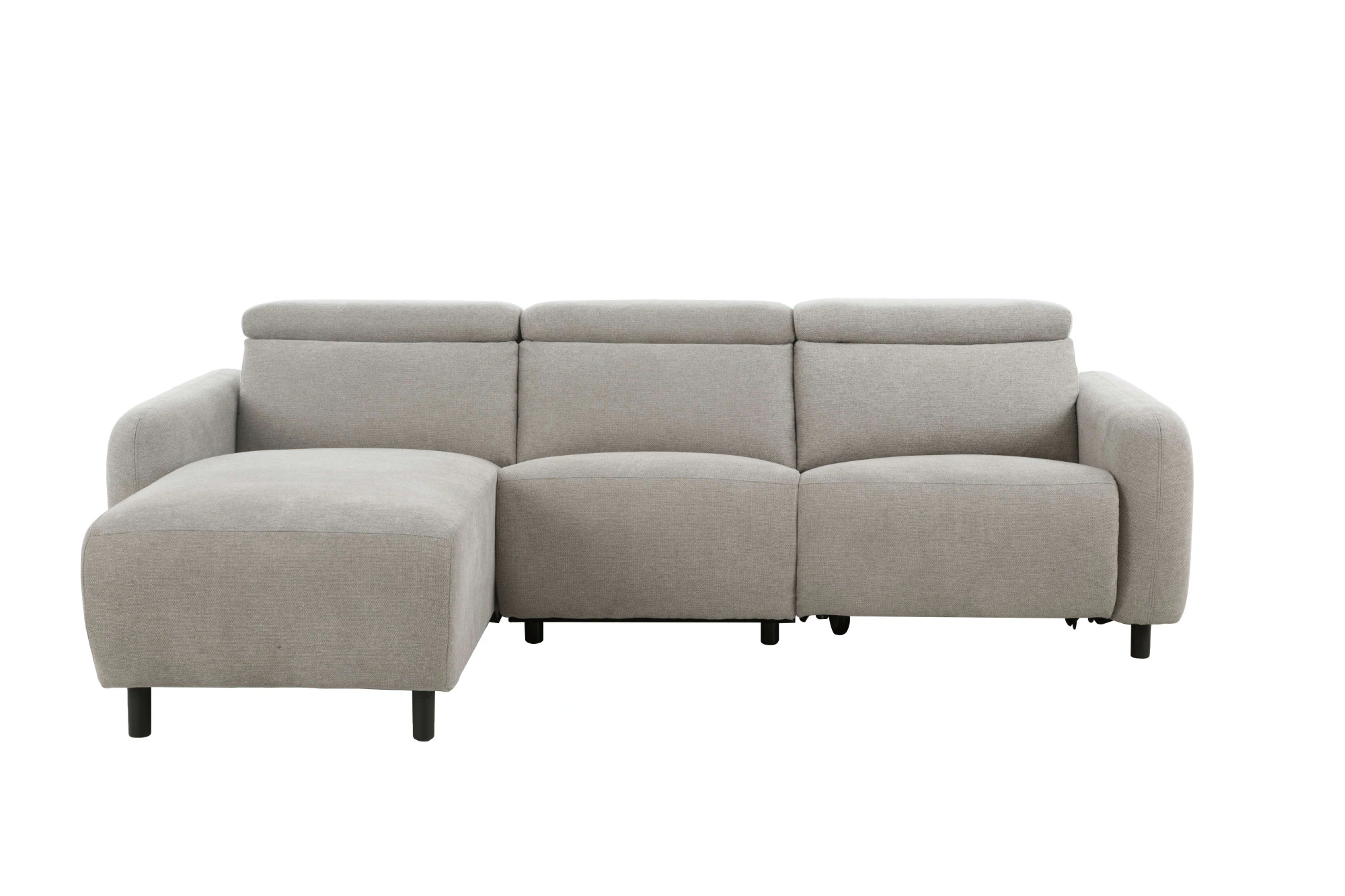 Home affaire Ecksofa "SKAANE Struktur, L-Form, 274 cm, manuelle u. elektris günstig online kaufen