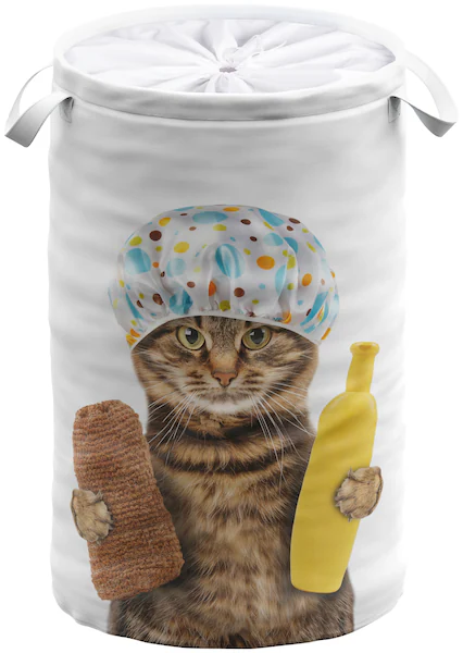 SANILO Wäschekorb Shower Cat günstig online kaufen