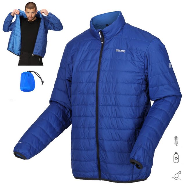 Regatta Hardshelljacke Regatta - Herren Jacke Steppjacke Hillpack verstauba günstig online kaufen