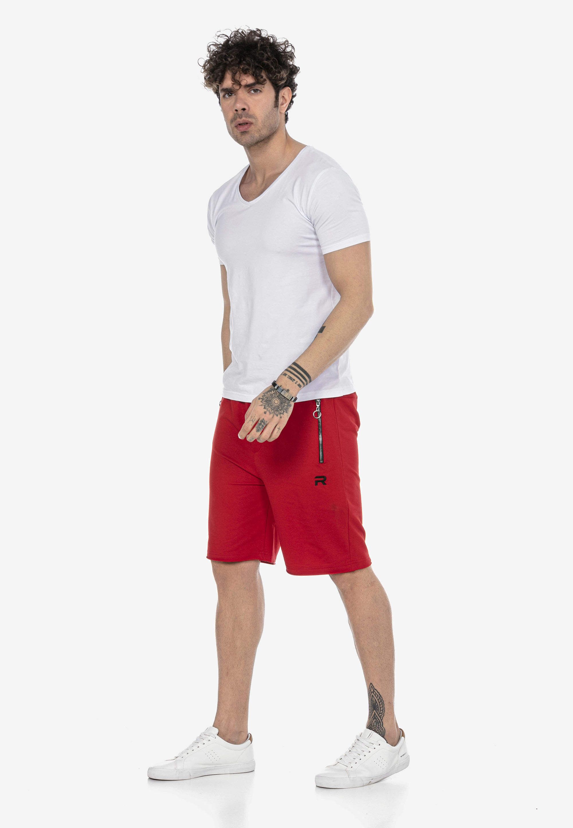 RedBridge Sweatshorts Red Bridge Herren Shorts Kurze Hose sport Hose Tasche günstig online kaufen