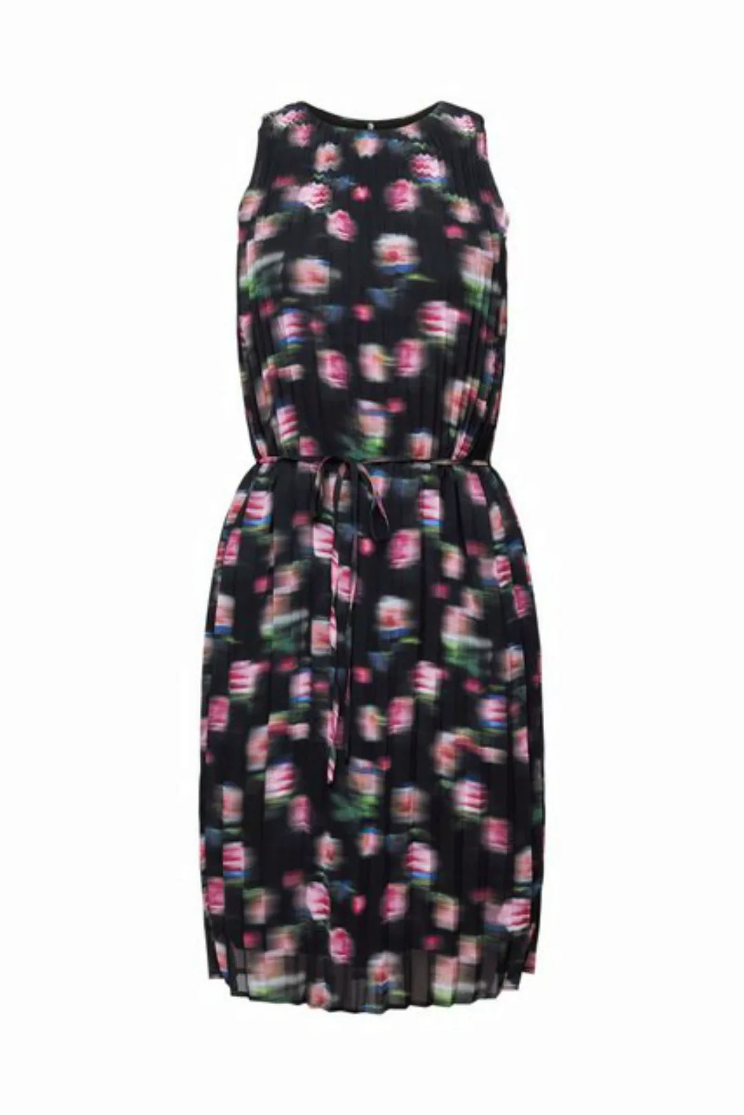 Esprit Minikleid Plissiertes Chiffonkleid mit Print günstig online kaufen