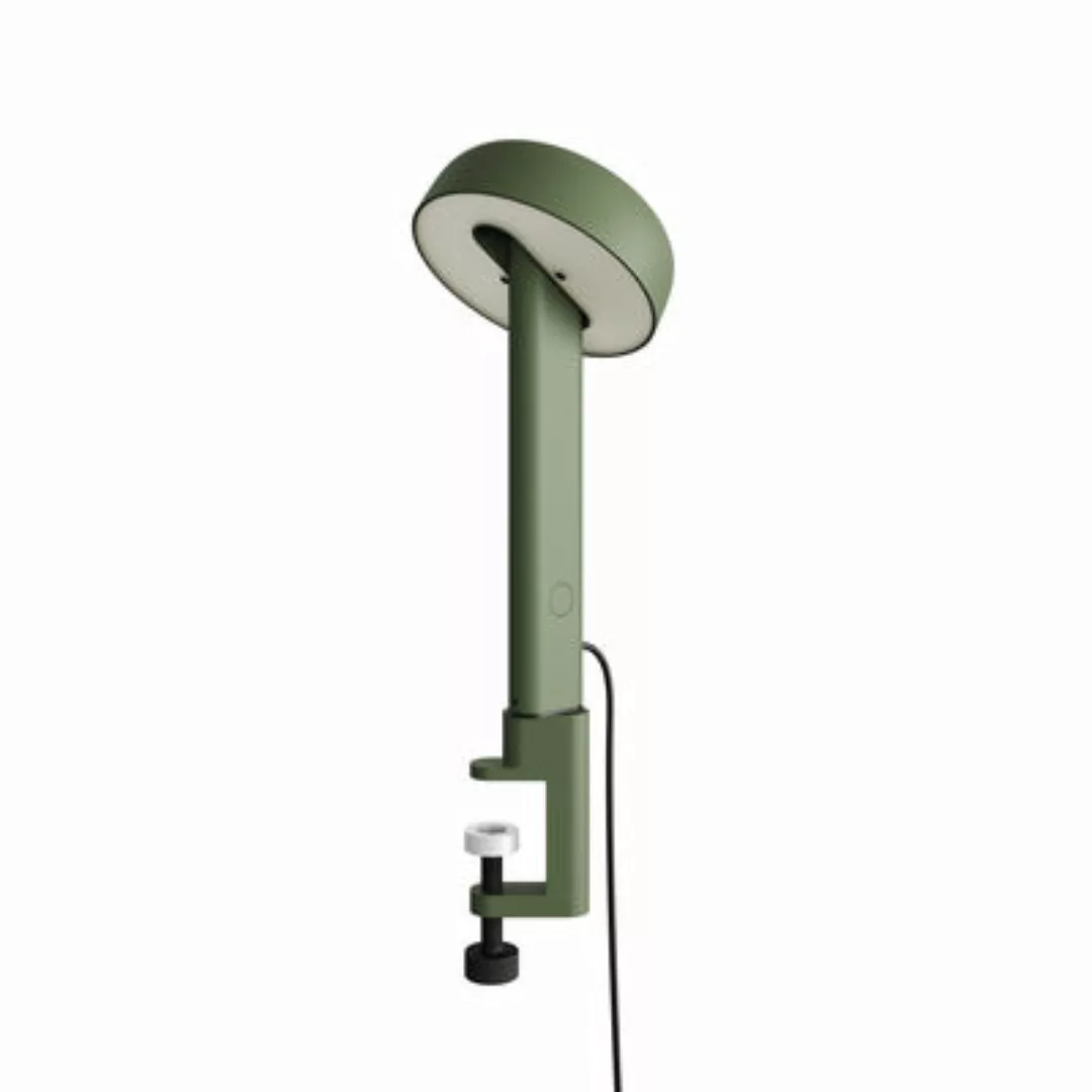 Tischleuchte NOD LED metall grün / Klemmfuß - Metall / H 34 cm - TIPTOE - G günstig online kaufen