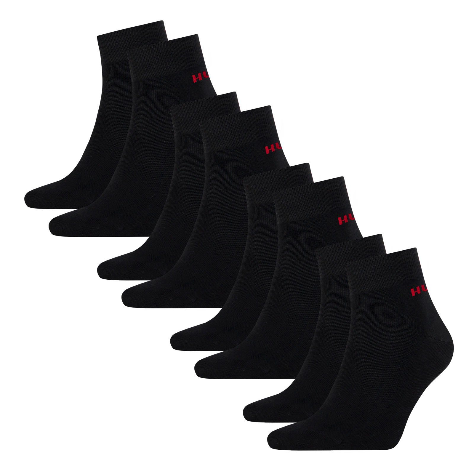HUGO Kurzsocken SH Logo CC (4-Paar) günstig online kaufen