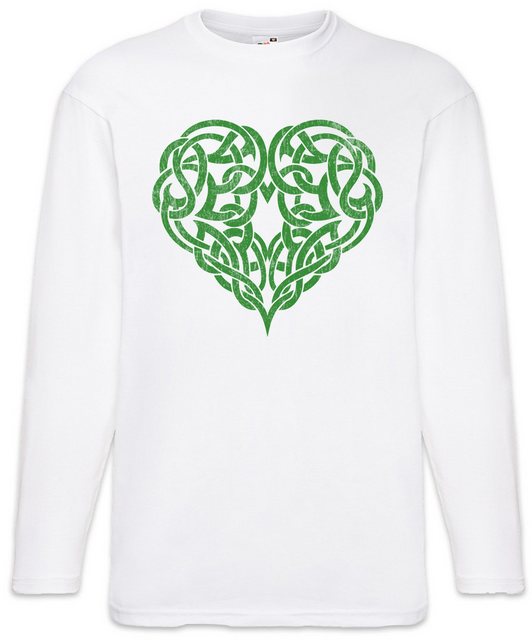 Urban Backwoods Langarmshirt Celtic Heart Langarm T-Shirt Herz Kelten Kelti günstig online kaufen