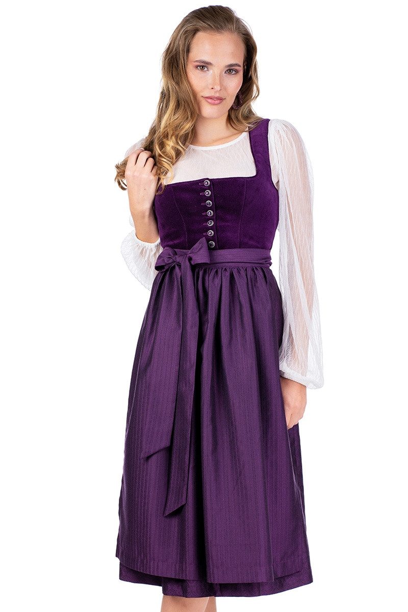 MarJo Dirndl Samt Dirndl 2tlg. - günstig online kaufen