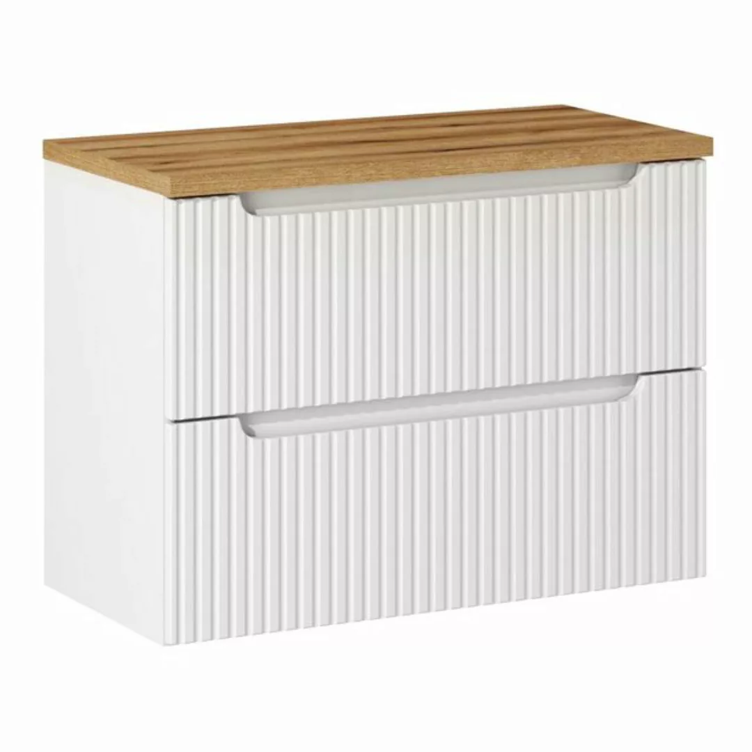 Lomadox Waschbeckenschrank NEWPORT-56-WHITE Waschtischunterschrank, 80cm br günstig online kaufen