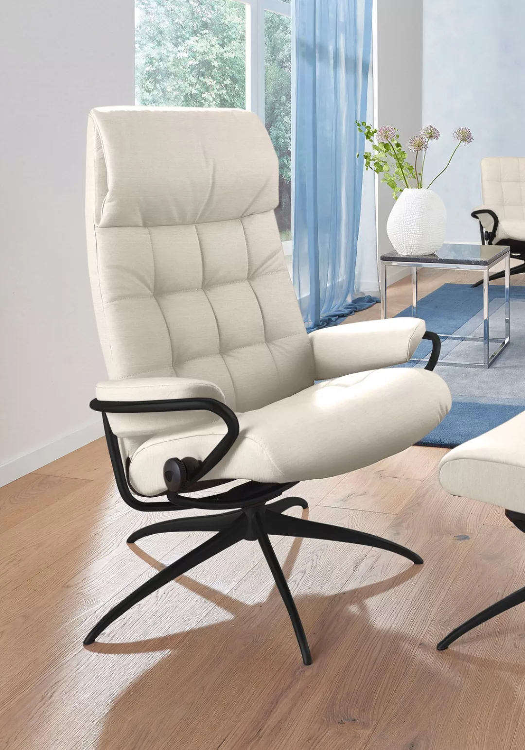 Stressless® Relaxsessel »London«, High Back, mit Star Base, Gestell Schwarz günstig online kaufen