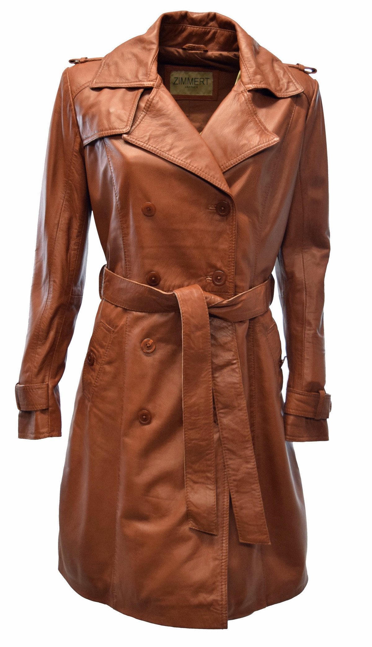 Zimmert Leather Ledermantel Tilly washed Lammnappa, günstig online kaufen