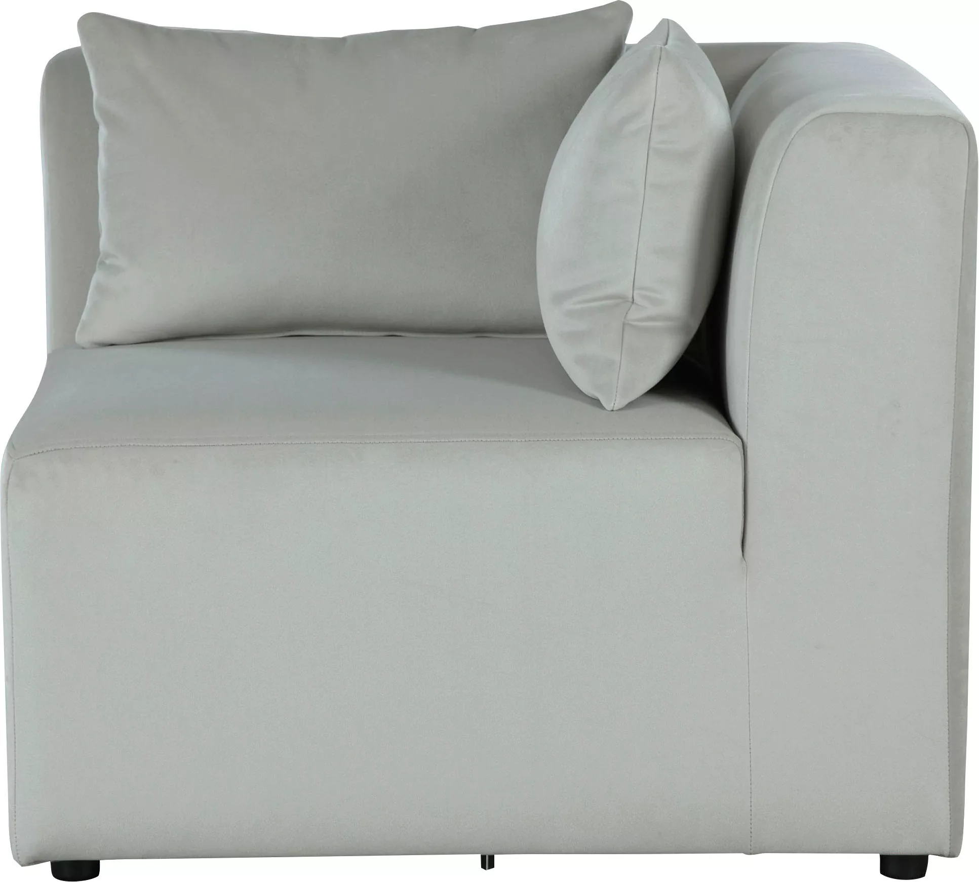 Leonique Sofa-Eckelement "Alexane", Armlehne wählbar, in vielen Bezugsquali günstig online kaufen