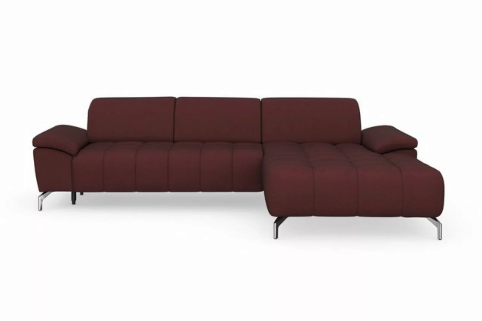 sit&more Ecksofa Cool L-Form, wahlweise mit Kopfteilverstellung und Vorzieh günstig online kaufen