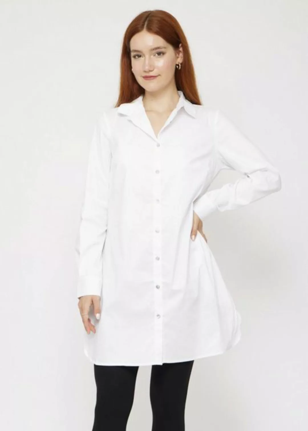 VICCI Germany Klassische Bluse aus Baumwolle mit Stretch Anteil günstig online kaufen