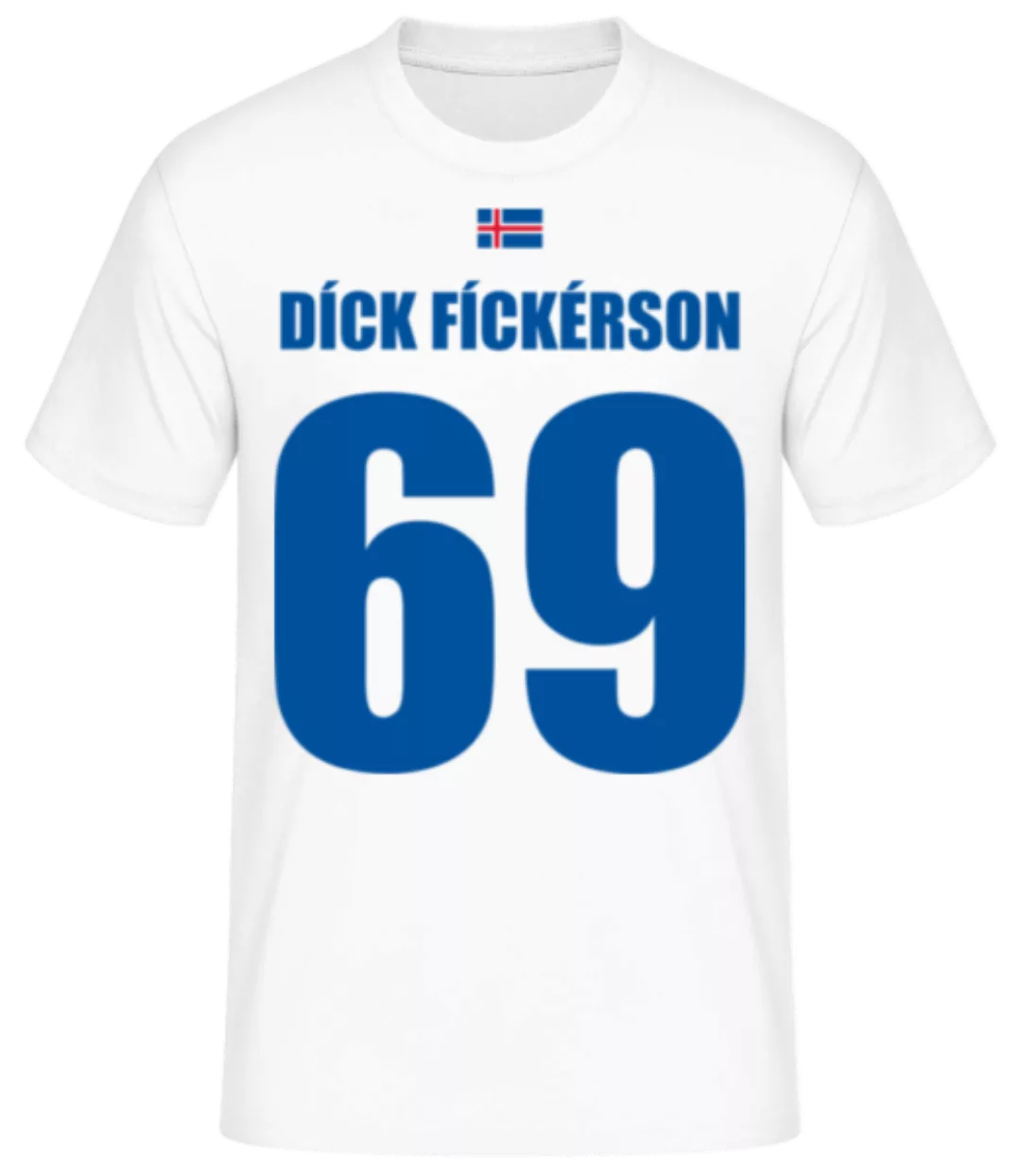 Island Fußball Trikot Díck Fíckerson · Männer Basic T-Shirt günstig online kaufen