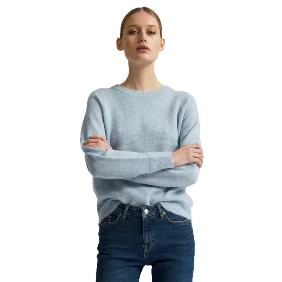 Selected Lulu O Hals Sweater S Cashmere Blue günstig online kaufen