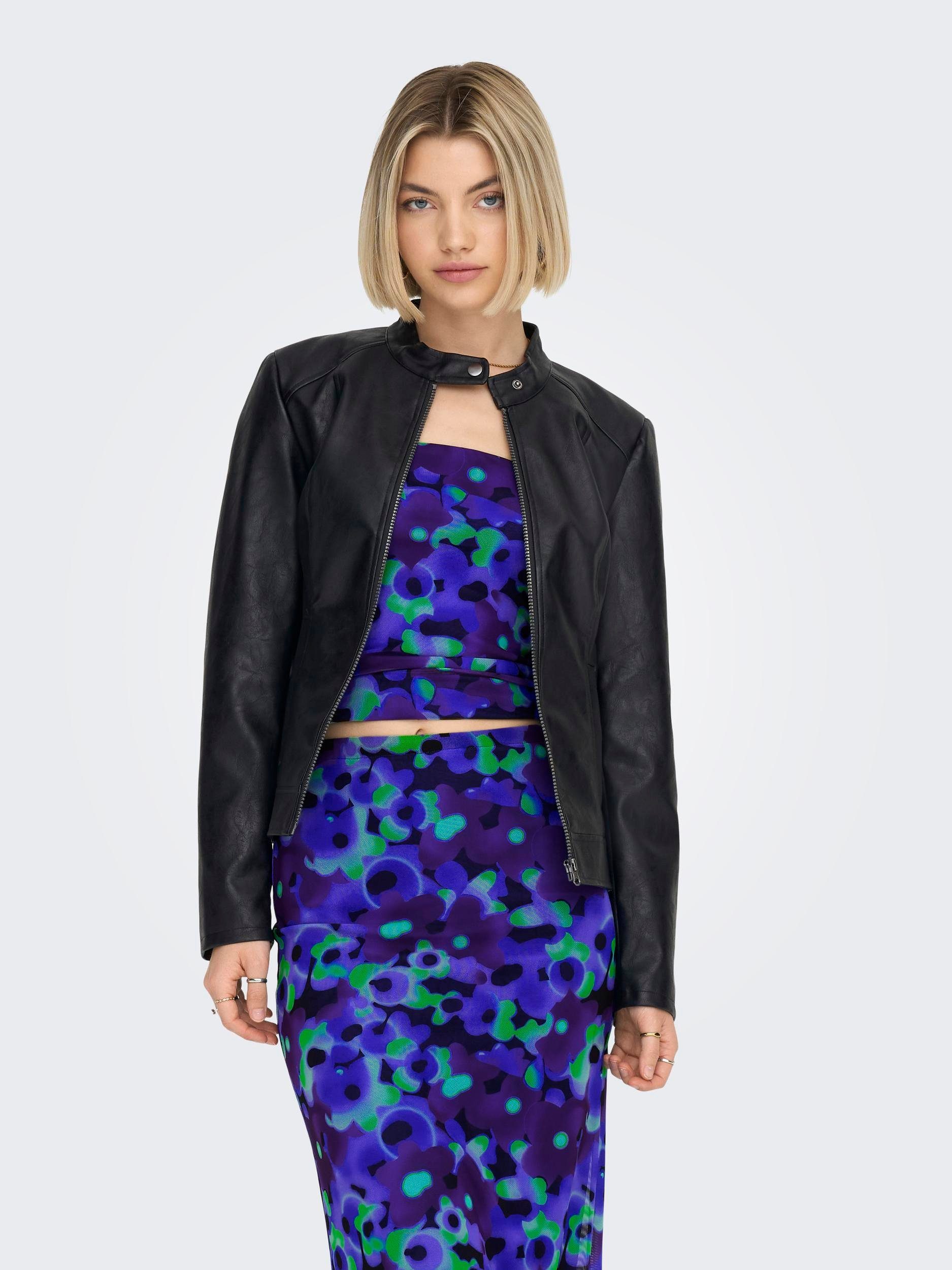 JDY Lederimitatjacke JDYEMILY FAUX LEATHER JACKET günstig online kaufen
