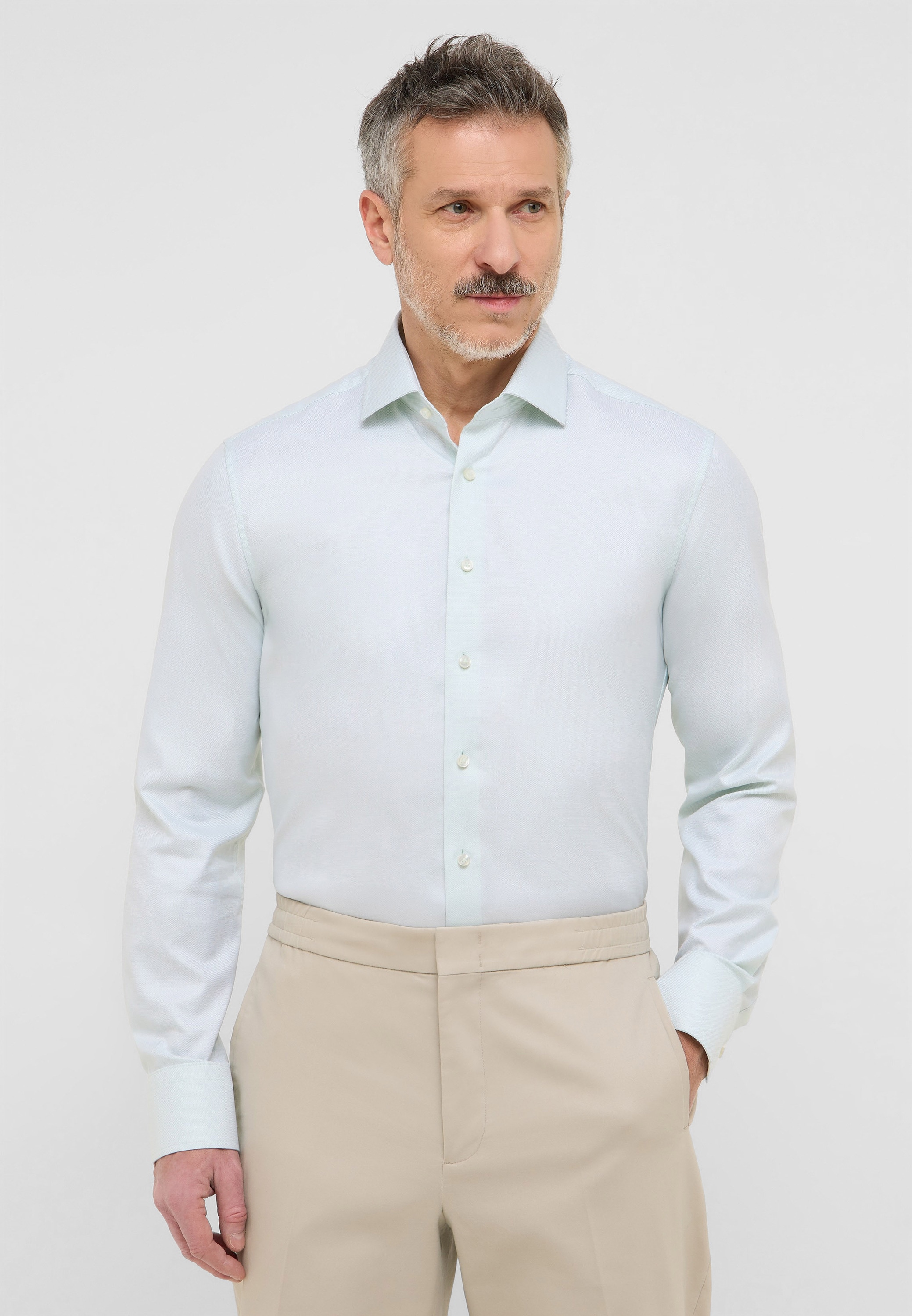 Eterna Langarmhemd "SLIM FIT", NON IRON (bügelfrei) günstig online kaufen