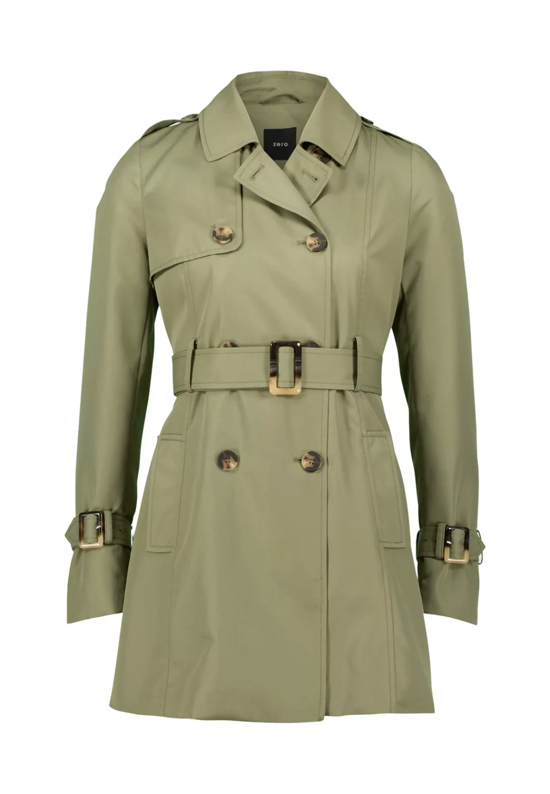 Zero Trenchcoat "zero Trenchcoat mit Bindegürtel" günstig online kaufen