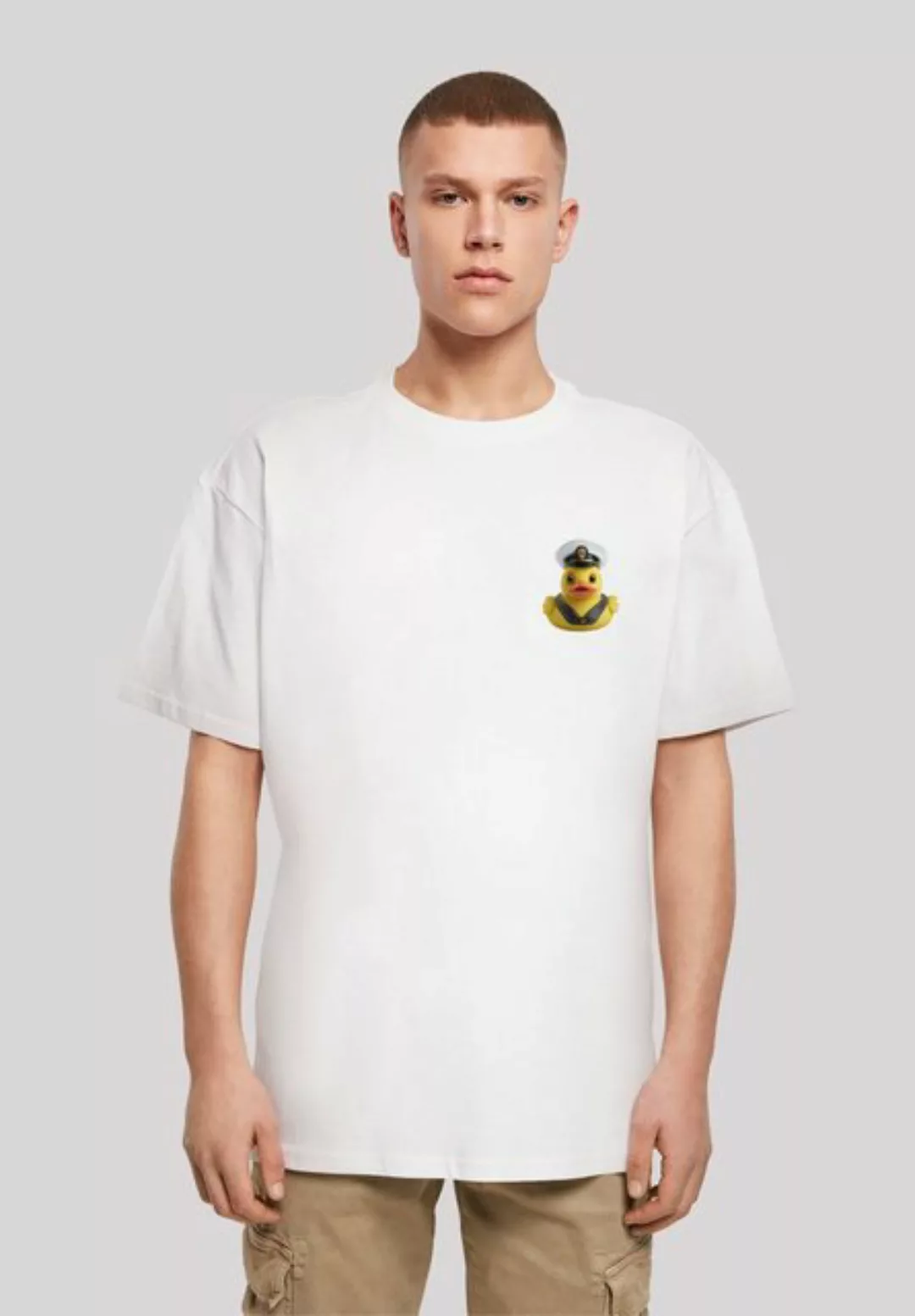 F4NT4STIC T-Shirt "Rubber Duck Captain OVERSIZE TEE", Print günstig online kaufen