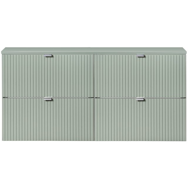 Lomadox Unterschrank NEWPORT-56-GREEN Waschtisch Doppelwaschtisch 120cm, gr günstig online kaufen