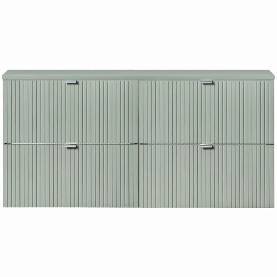 Lomadox Unterschrank NEWPORT-56-GREEN Waschtisch Doppelwaschtisch 120cm, gr günstig online kaufen