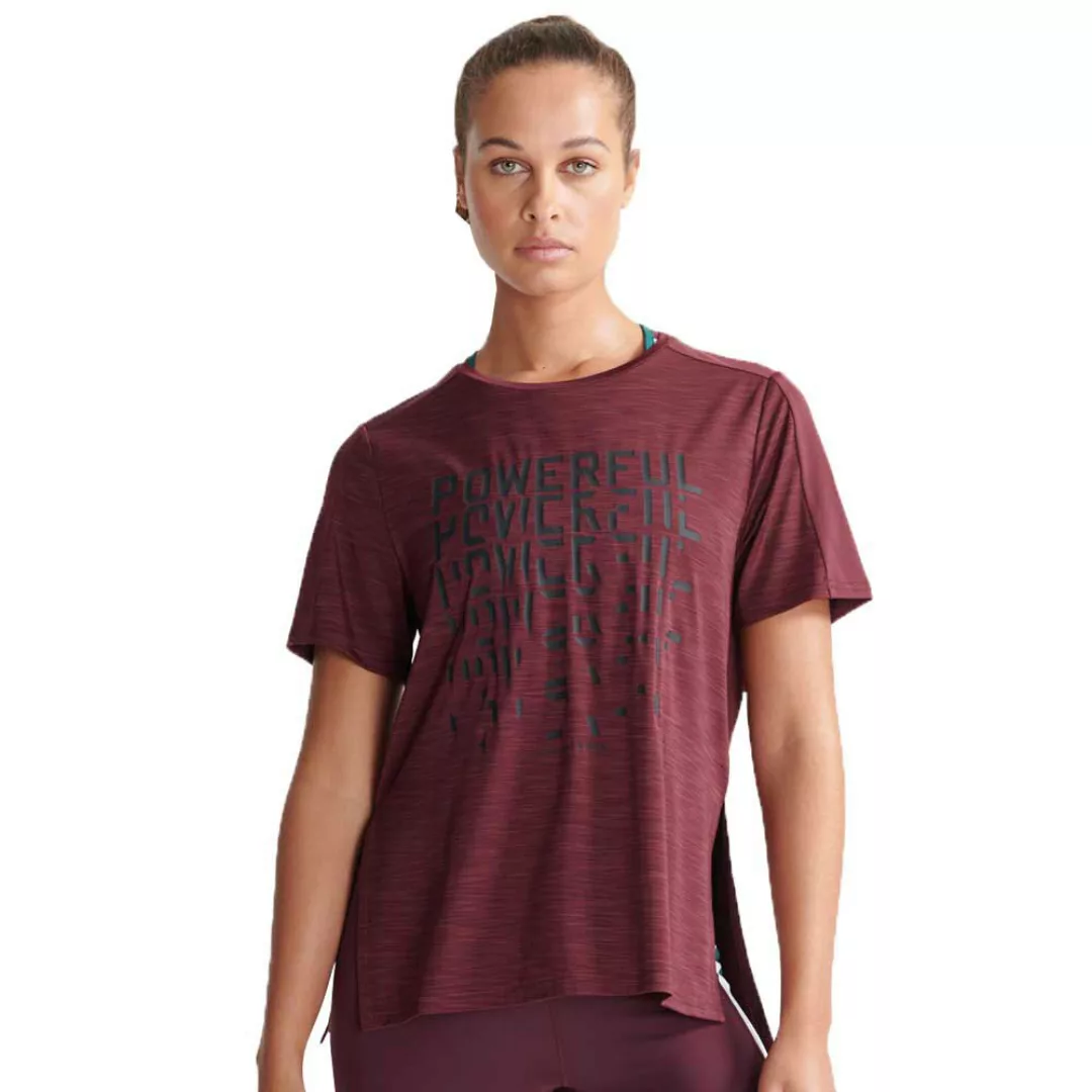 Superdry Tech Touch Kurzarm T-shirt M Claret günstig online kaufen