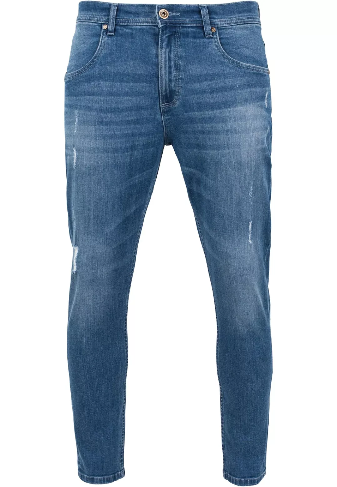 URBAN CLASSICS Bequeme Jeans "Urban Classics Herren Skinny Ripped Stretch D günstig online kaufen