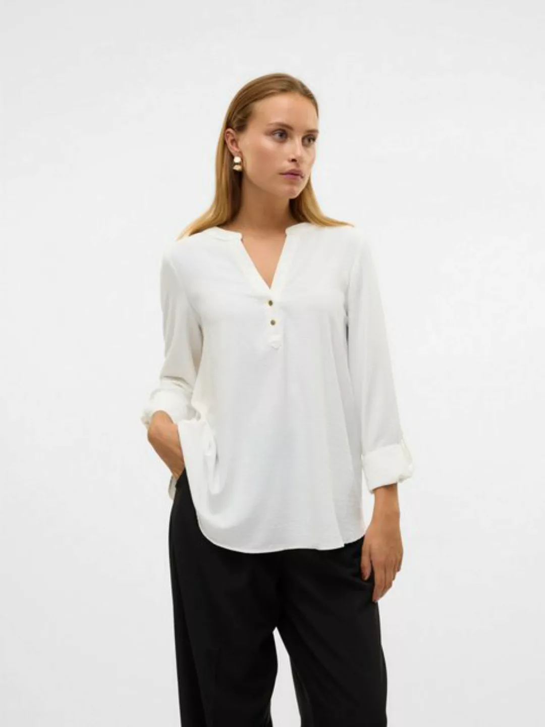 Vero Moda Blusenshirt VMANI LS TOP WVN GA NOOS günstig online kaufen