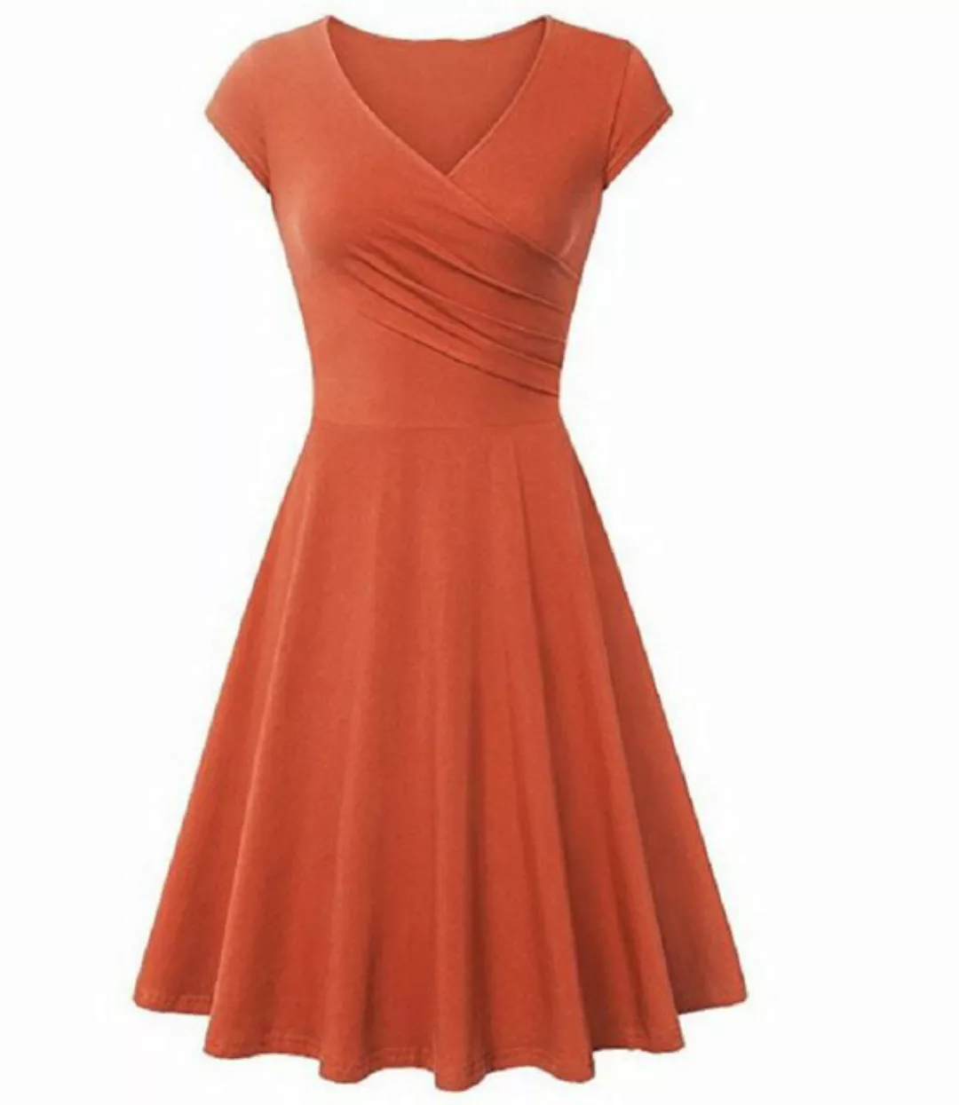 ZWY A-Linien-Kleid orange rock damen knielang,Partykleid,Shaping-Kleid,Somm günstig online kaufen