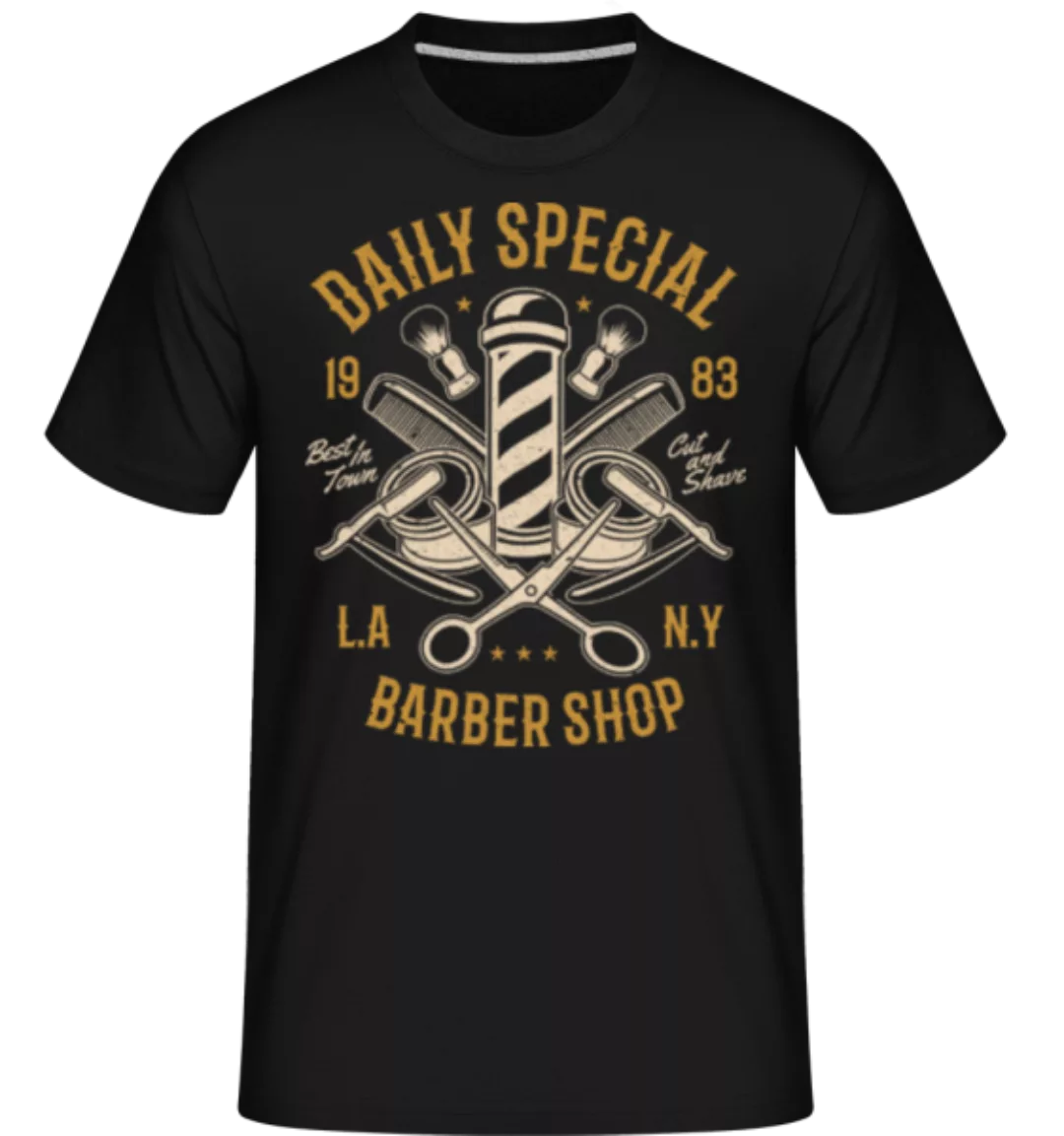 Daily Special Barber Shop · Shirtinator Männer T-Shirt günstig online kaufen