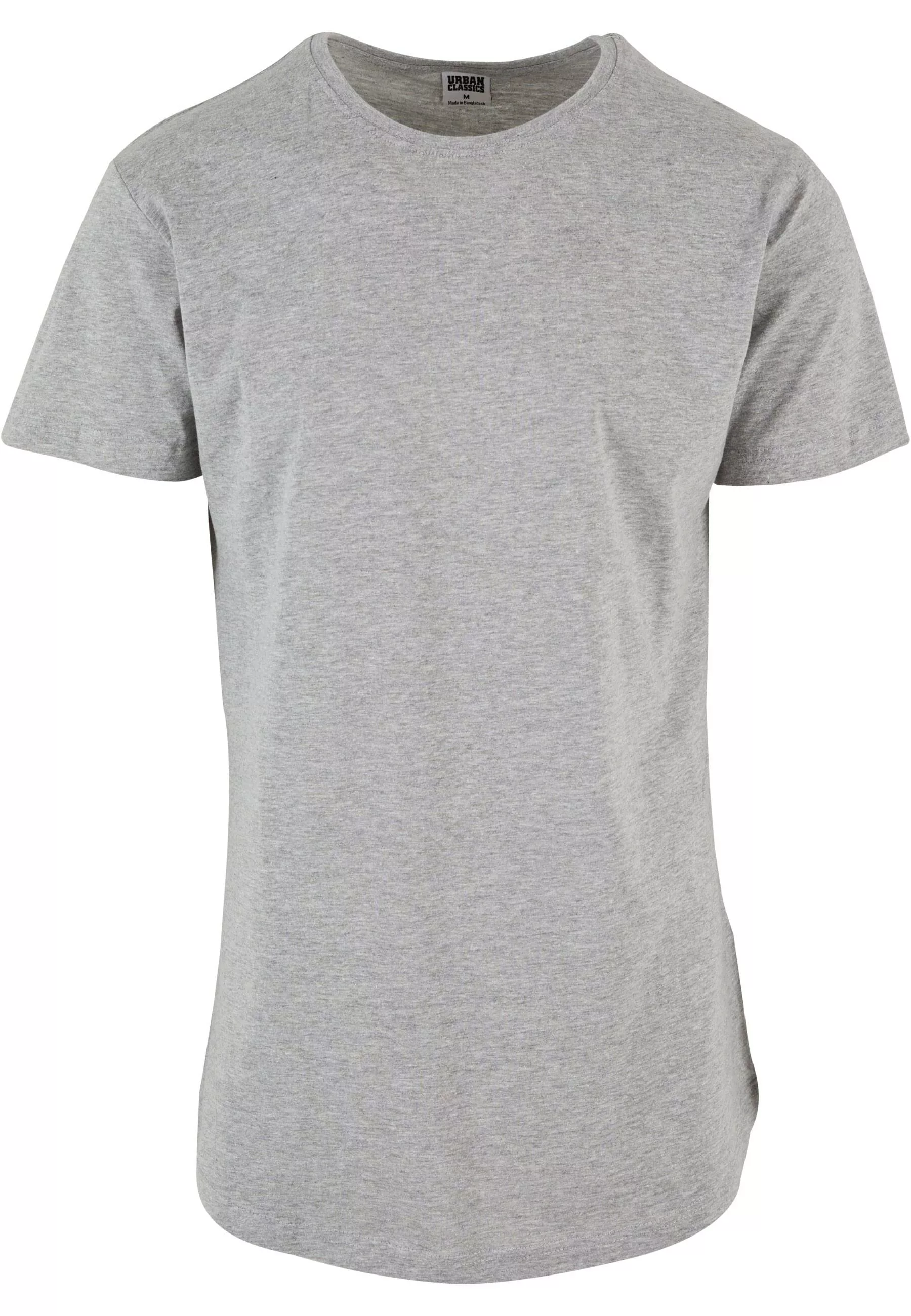 URBAN CLASSICS Kurzarmshirt "Urban Classics Herren Shaped Long Tee" günstig online kaufen