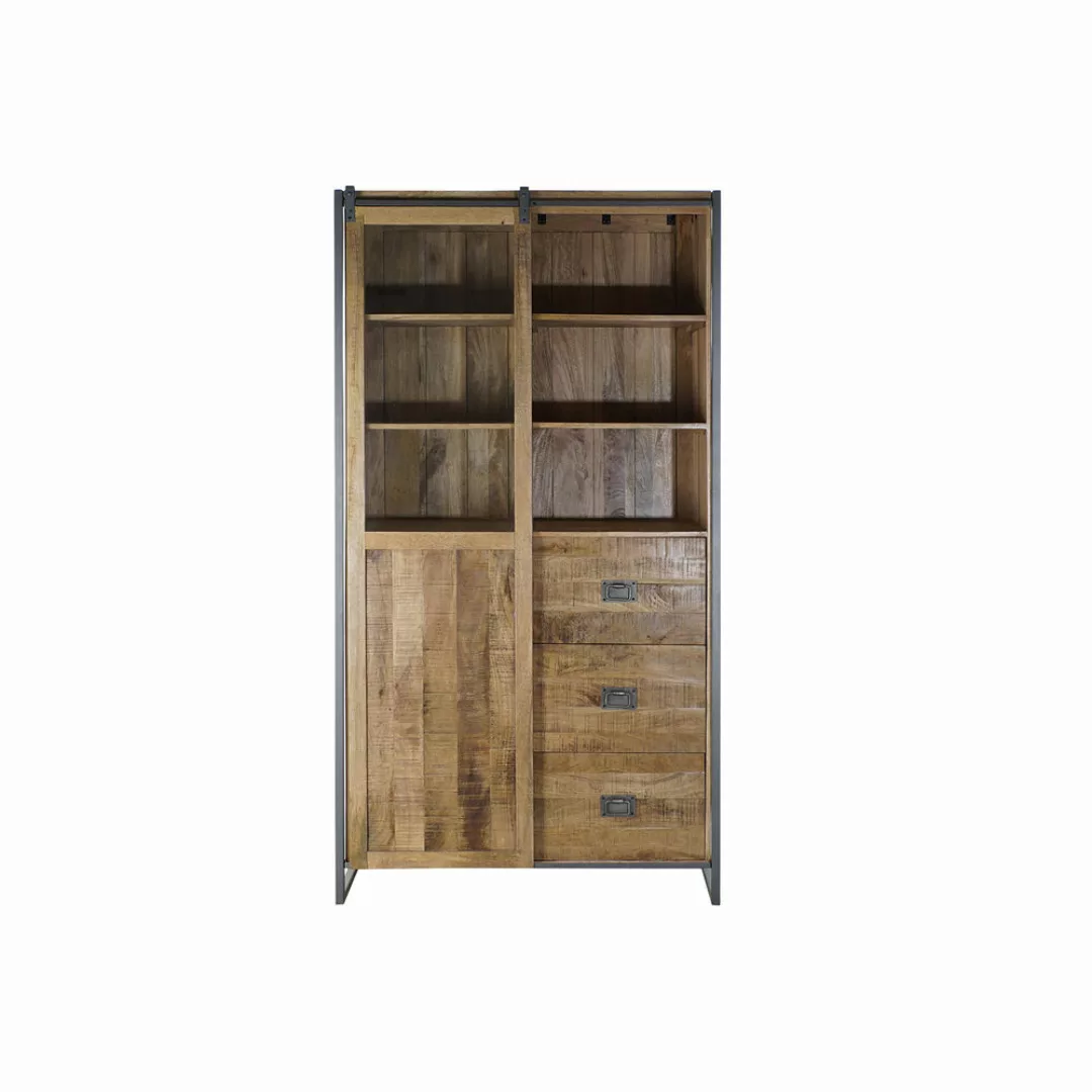 Displayständer Dkd Home Decor Schwarz Metall Kristall Mango-holz (110 X 45 günstig online kaufen