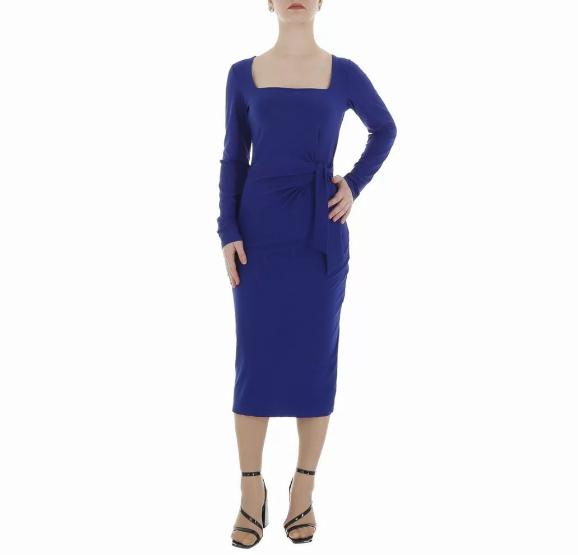 Ital-Design Wickelkleid Damen Elegant Pencil (86365197) Drapiert Stretch Ma günstig online kaufen