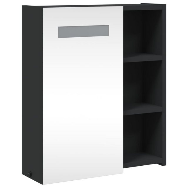 vidaXL Spiegelschrank Spiegelschrank mit LED-Beleuchtung Eichenoptik 45x13x günstig online kaufen