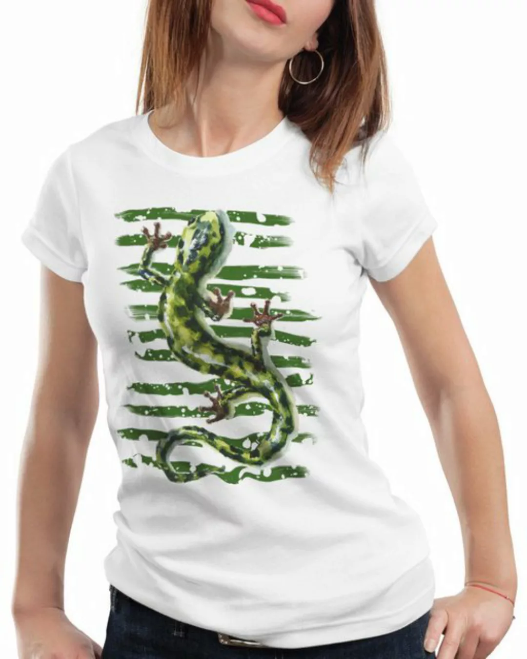 style3 T-Shirt Salamander reptil echse mittelmeer günstig online kaufen