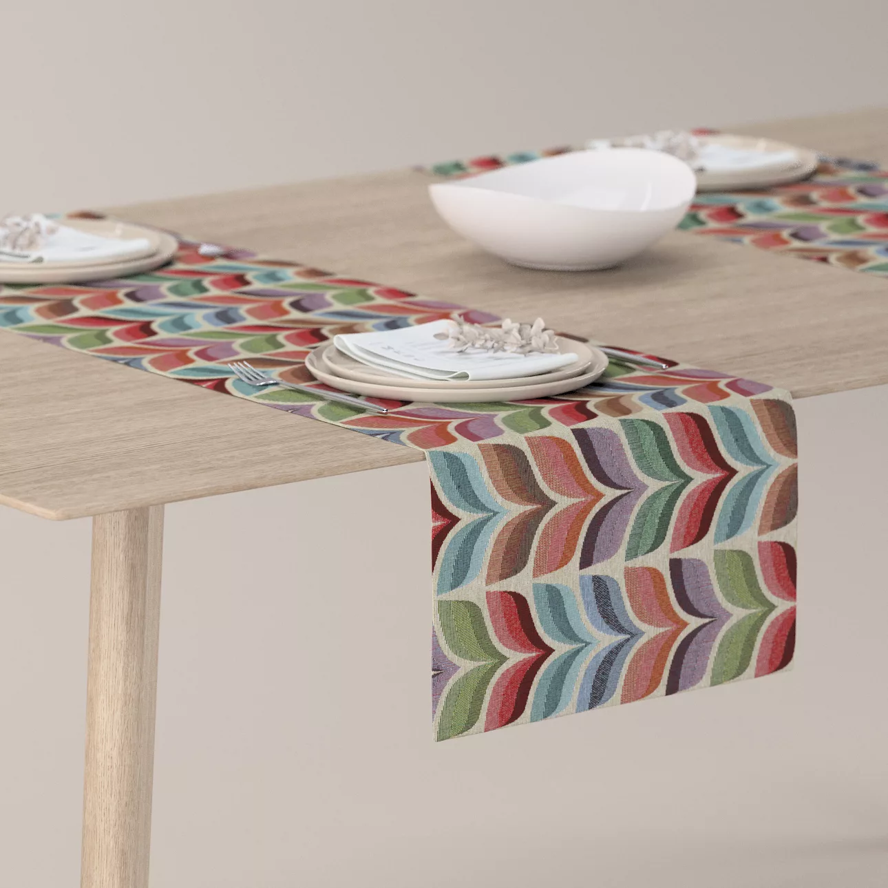 Tischläufer, pink- blau, 40 x 130 cm, Intenso Premium (144-16) günstig online kaufen