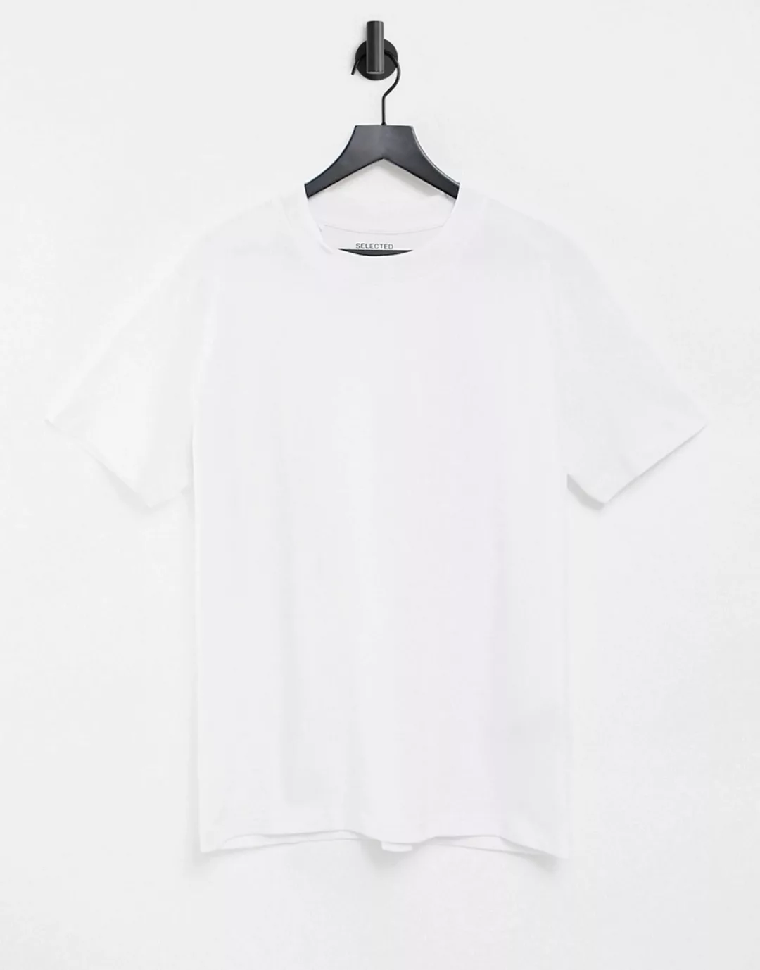 Selected Homme Herren Rundhals T-Shirt SLHRELAXCOLMAN - Relaxed Fit günstig online kaufen